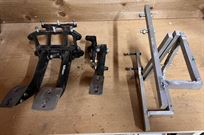 Three pedals and aluminium frame