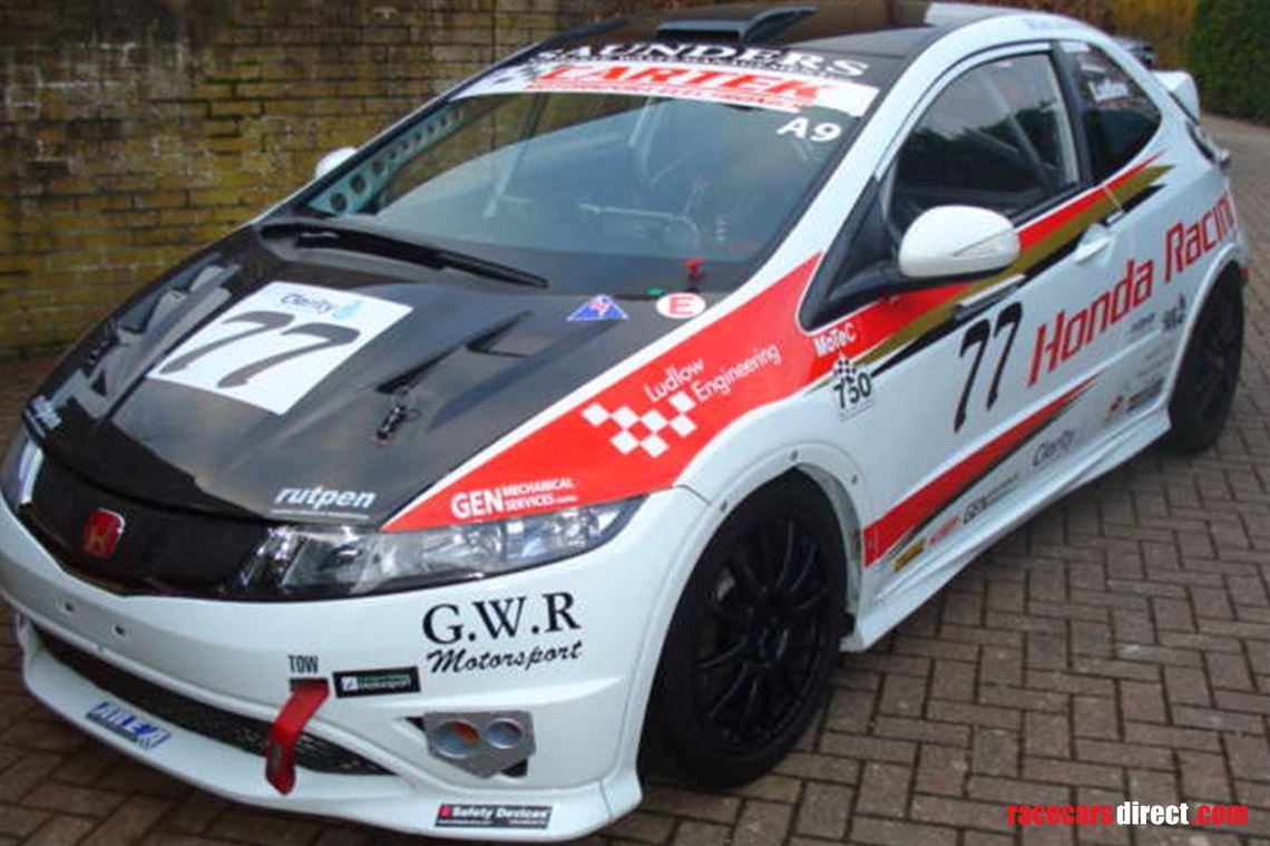 Racecarsdirect Com Honda Civic Type R Fn2 Endurance Race Car