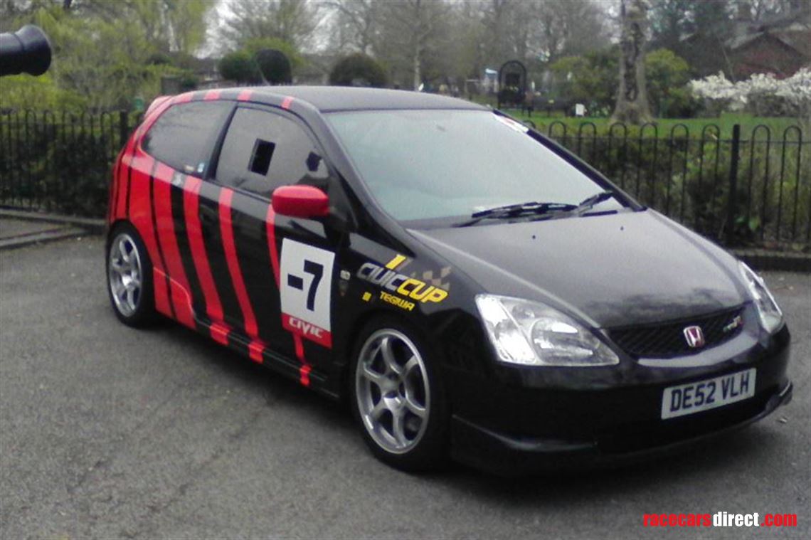 Racecarsdirect.com - Honda Civic Type R TRACK CAR FULL CUP CAGE