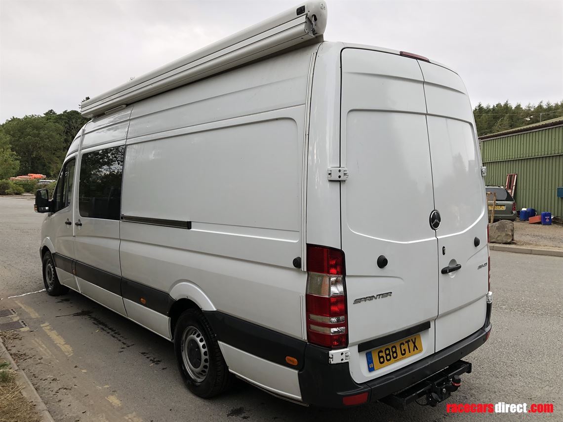 Racecarsdirect.com - Mercedes Sprinter 313 4 berth motorhome race van
