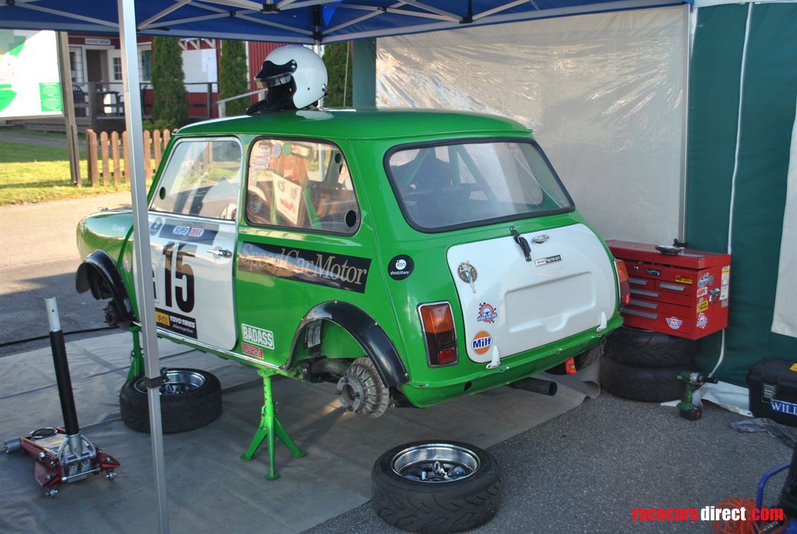 Racecarsdirect.com - SOLD. FIA historic racing mini for sale