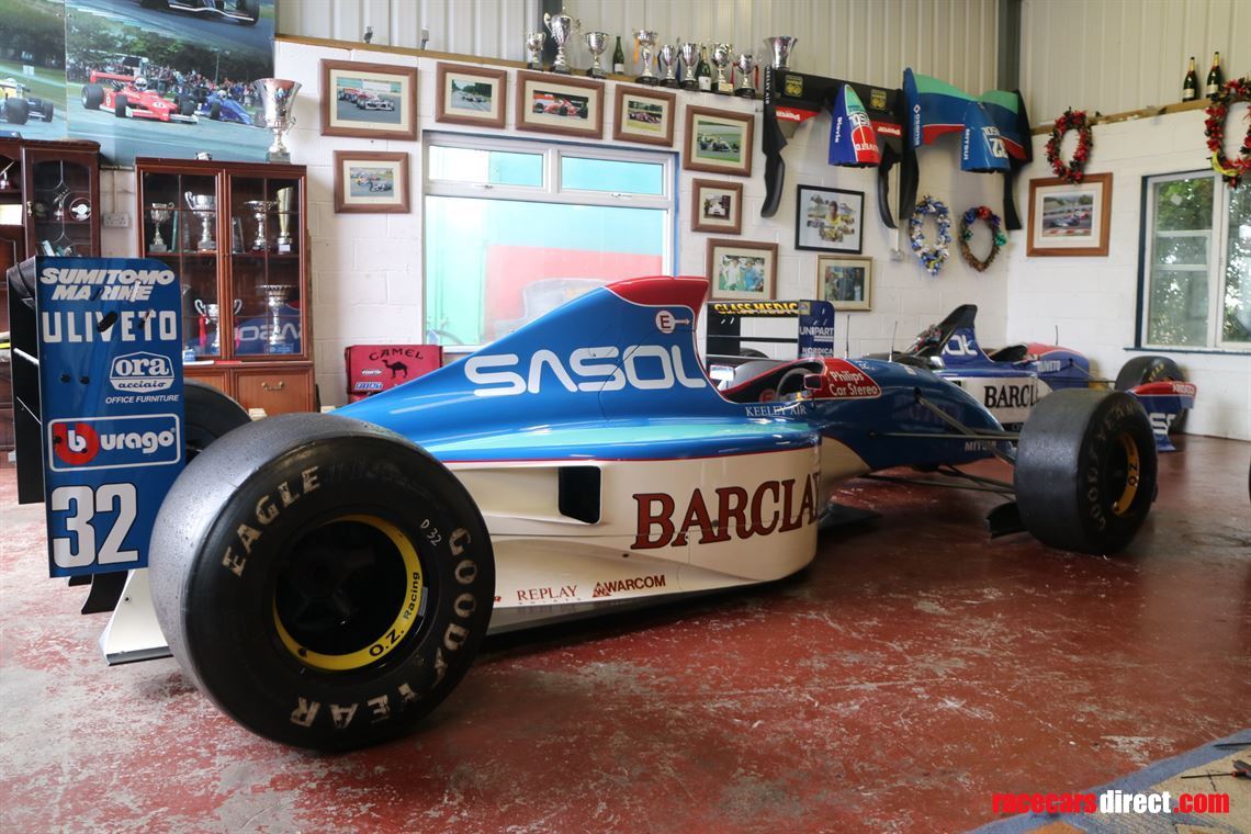 Racecarsdirect Com Sasol Jordan F1 Chassis No 192 02