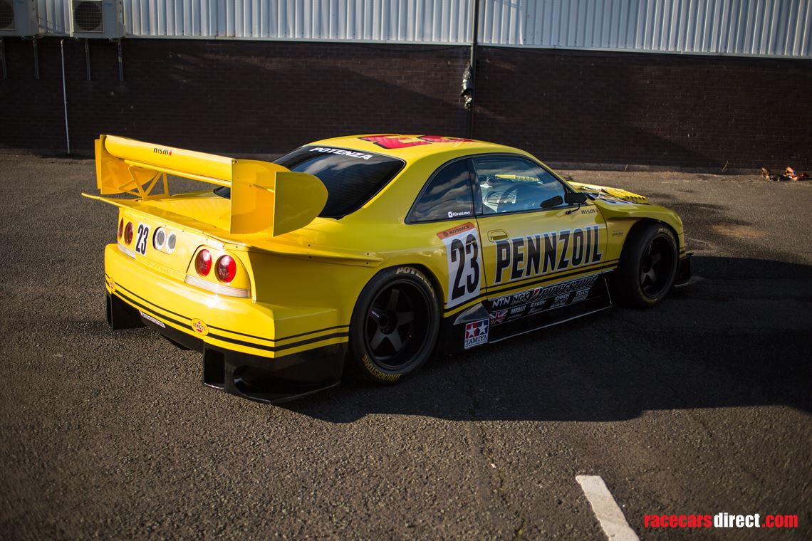 Racecarsdirect.com - JGTC GT500 PENNZOIL NISSAN SKYLINE R33 #23 1998