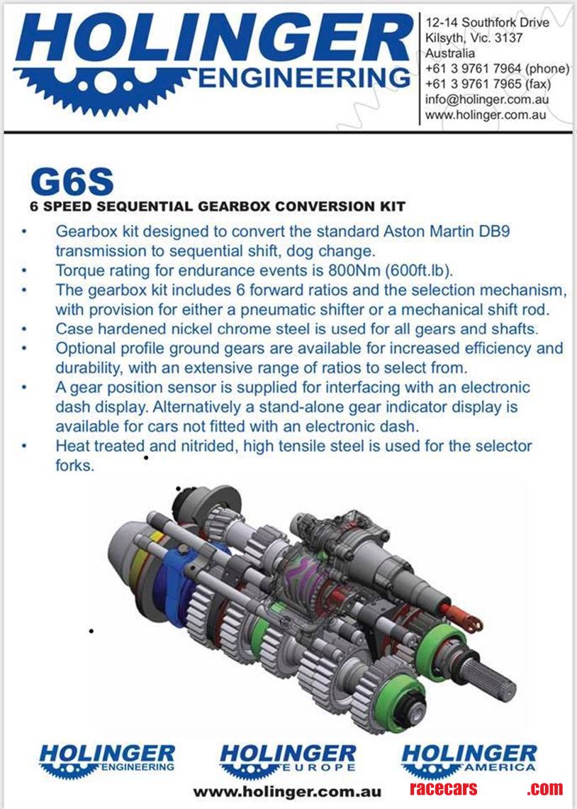 hollinger-sequential-gearbox-parts