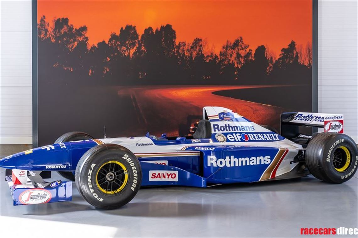 Racecarsdirect.com - Rothmans F1 Williams FW17 original show car.