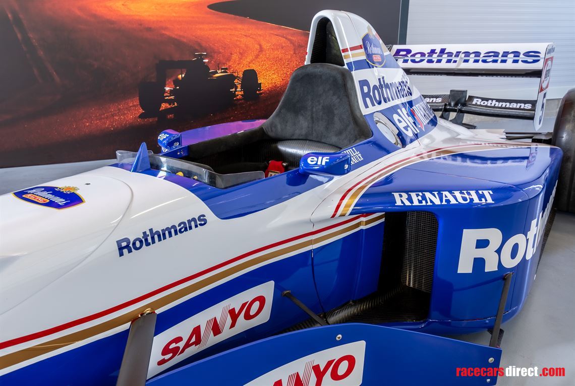 Racecarsdirect.com - Rothmans F1 Williams FW17 original show car.
