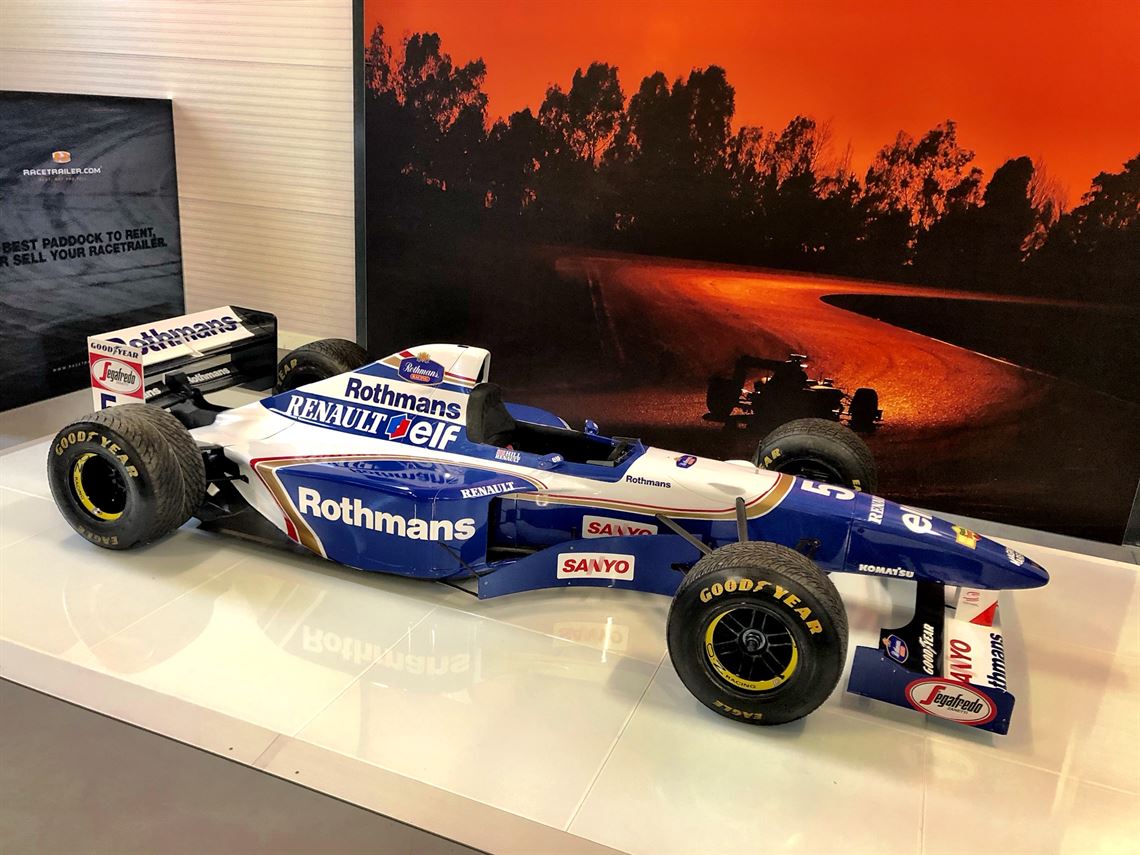 Racecarsdirect Com Rothmans F1 Williams Fw17 Original Show Car