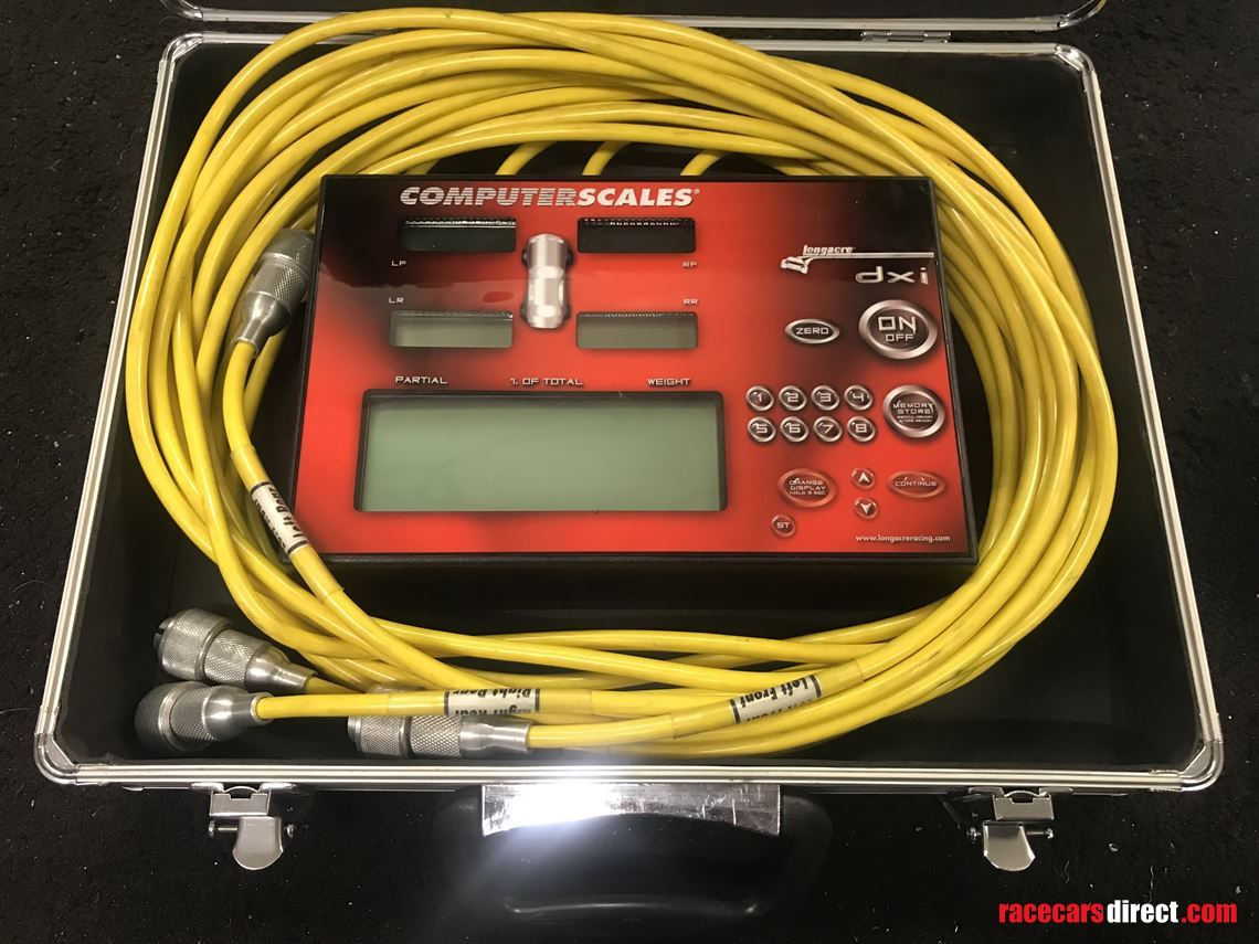 Racecarsdirect.com - Longacre DX1 Computer Scales for Single Seater or Kart