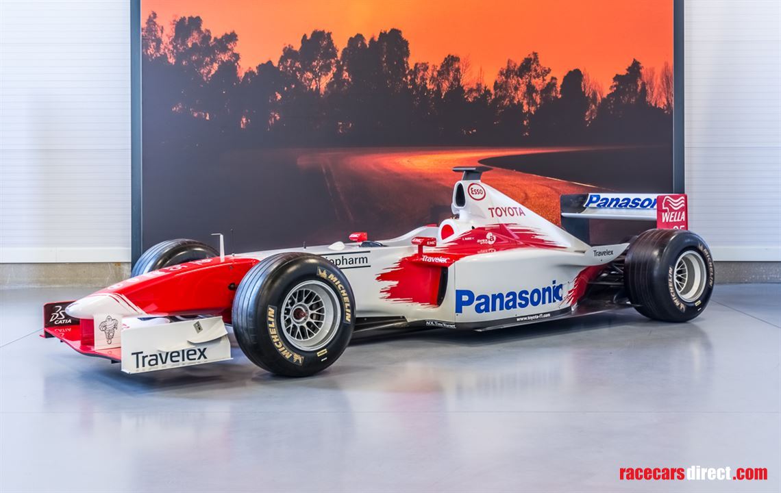 Racecarsdirect Com Sold F1 Car 2002 Toyota Tf102 Incl V10 Sold