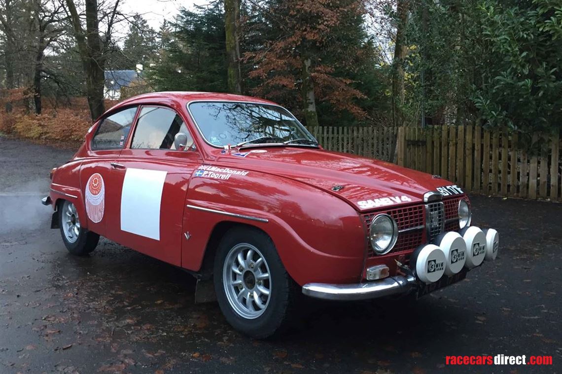 SAAB 96 V4 HISTORIC RALLY CAR XBY 171 F SAAB 96 V4 HISTORIC RALLY CAR XBY 171 F