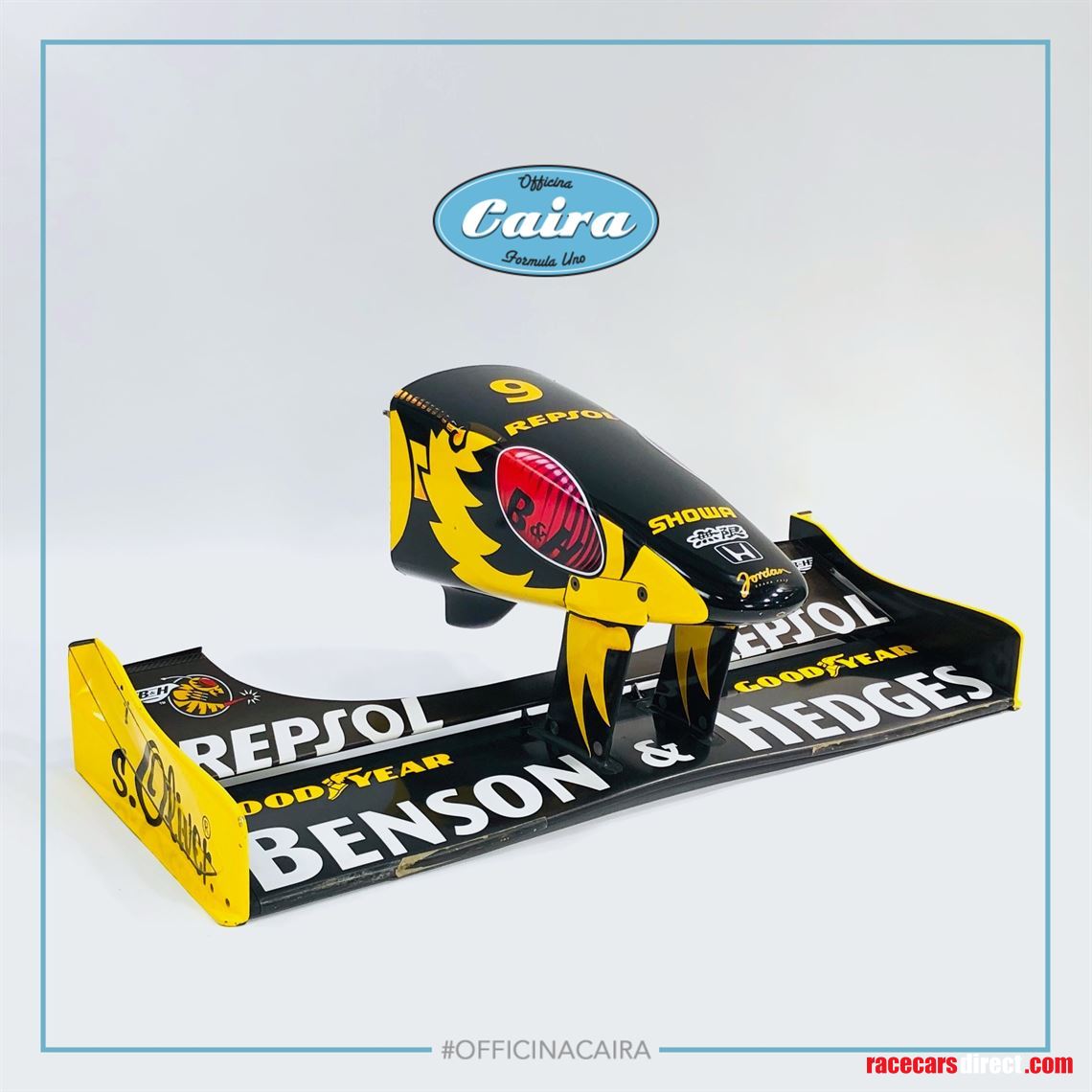 Racecarsdirect Com Jordan 198 F1 1998 Nose Cone Front Wing D Hill