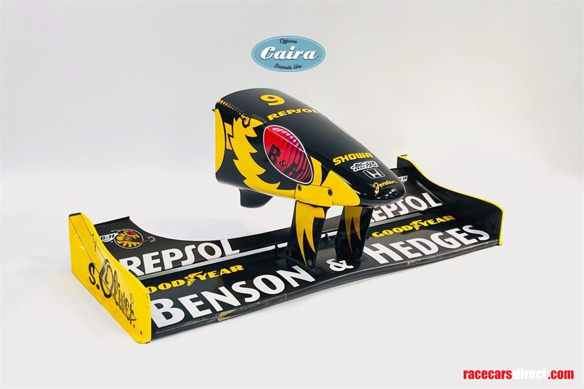 Racecarsdirect Com Jordan 198 F1 1998 Nose Cone Front Wing D Hill