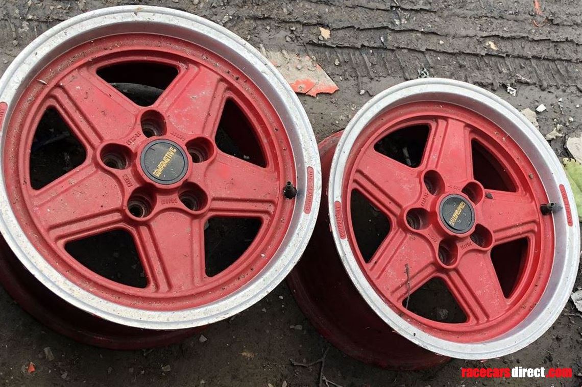 Racecarsdirect.com - Pair COMPOMOTIVE 7x15 alloy wheels -5x108mm pcd