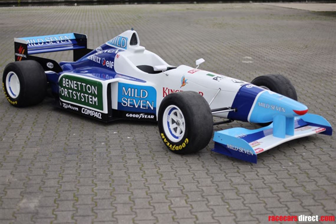 Racecarsdirect.com - Benetton B196 full size F1 replica **SOLD**.