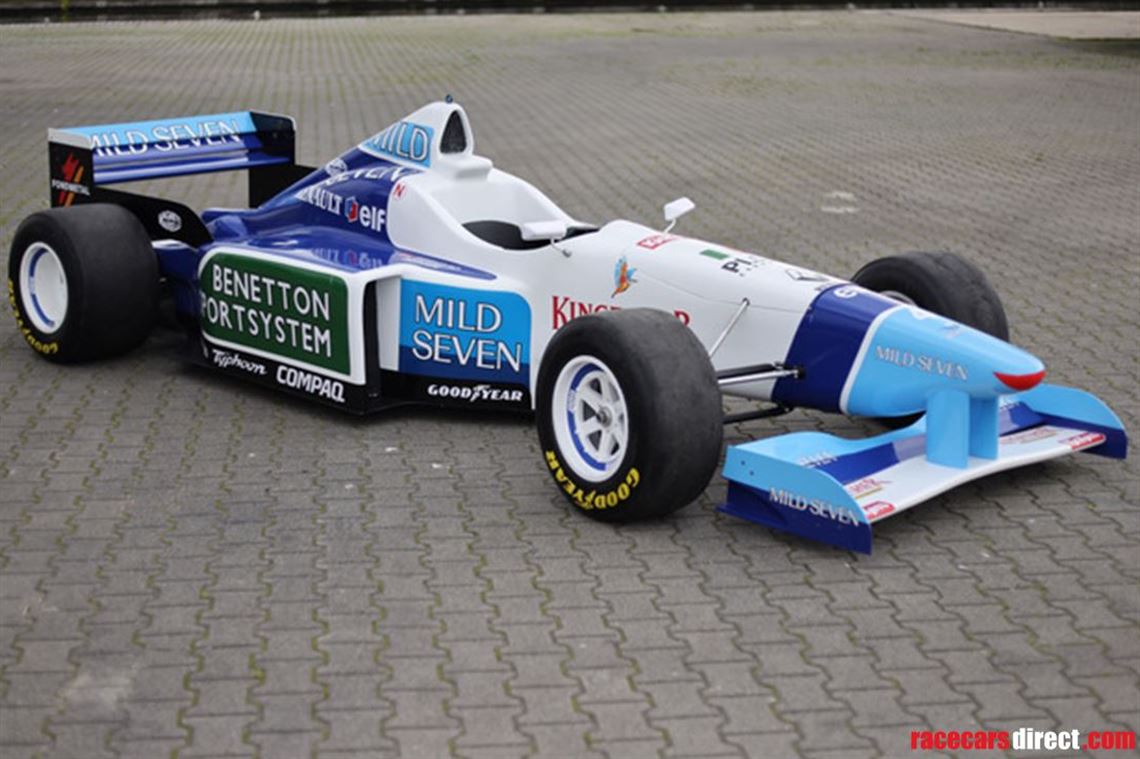 Racecarsdirect Com Benetton B196 Full Size F1 Replica Sold