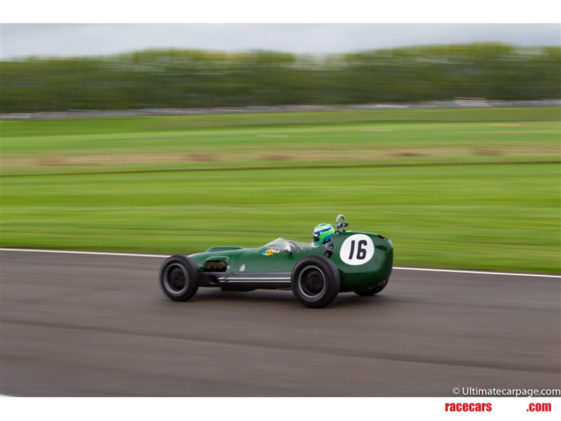 Racecarsdirect.com - Lotus 16 - Driven by Graham Hill and David Piper