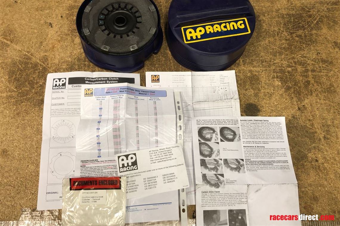 Racecarsdirect.com - AP Racing Carbon CLUTCH-New