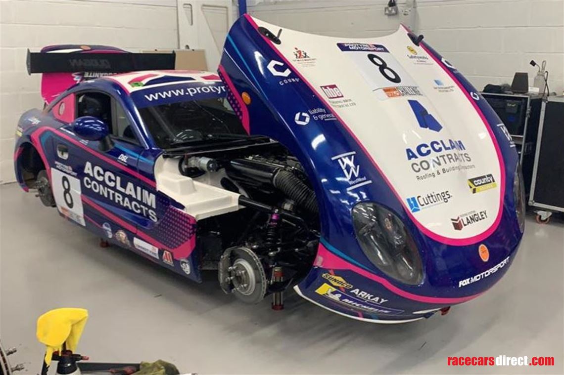 Racecarsdirect.com - Ginetta 2020 GT5 AM Championship winning car
