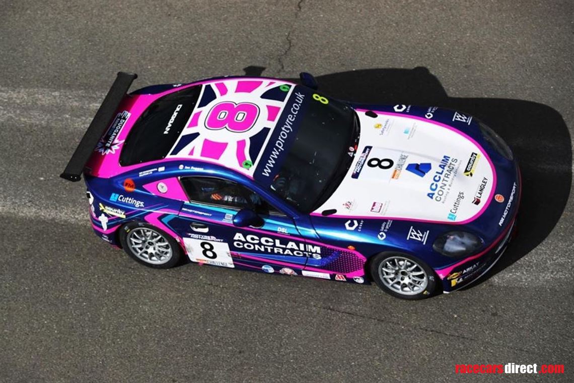 Racecarsdirect.com - Ginetta 2020 GT5 AM Championship winning car