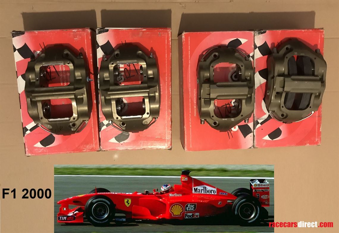 Racecarsdirect Com Ferrari F1 2000 Brake Calipers Brembo 6 Pistons