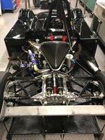 Carbon fibre plenum and OMS single seater rear end