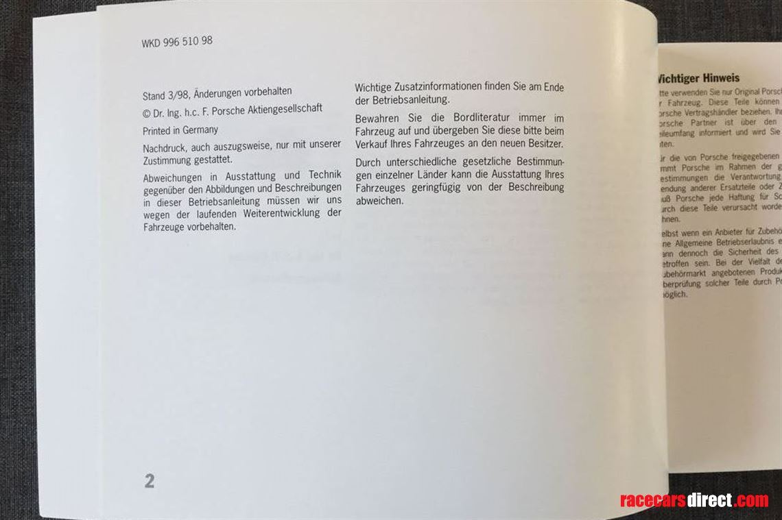porsche-911-gt1-owners-manual