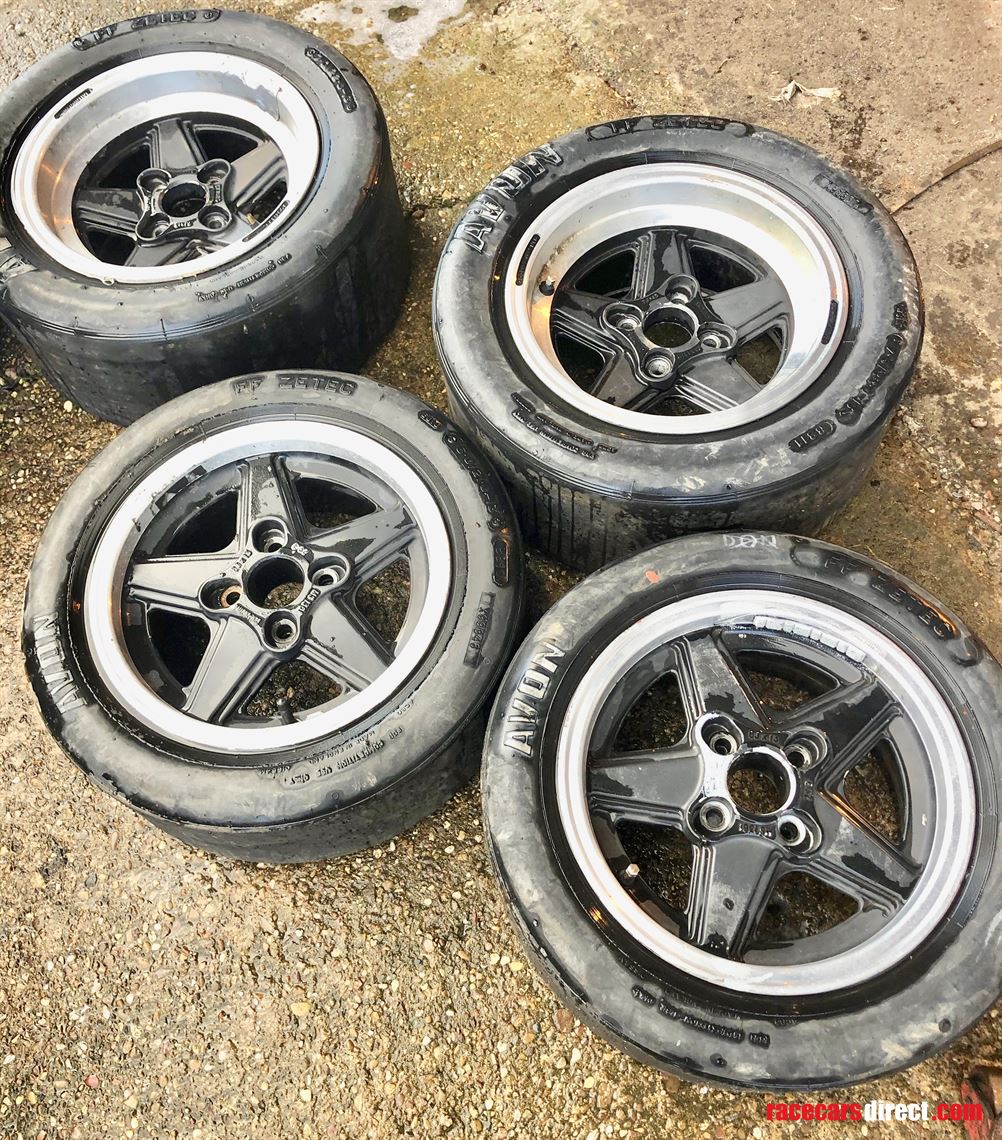 Racecarsdirect.com - $et of COMPOMOTIVE MS wheels 6x13 & 7x13. 95mm pcd