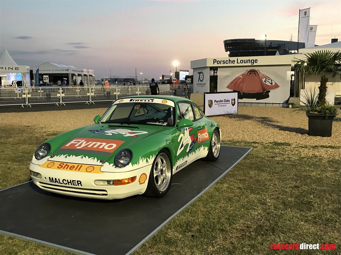 PORSCHE 911 supercup 993 1994 J.P. MALCHER MINICHAMPS 1:43 léger PORSCHE 911 supercup 993 1994 J.P. MALCHER MINICHAMPS 1:43 léger