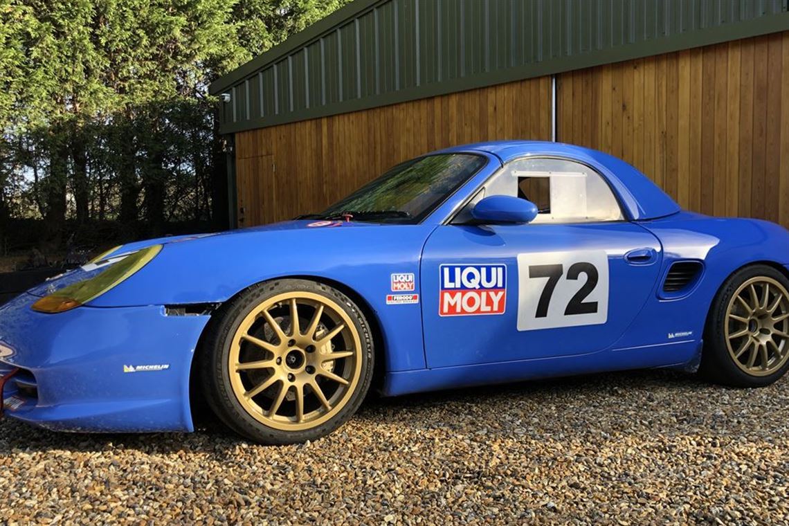 Racecarsdirect.com - PORSCHE BOXSTER 986 3.2 S RACE CAR