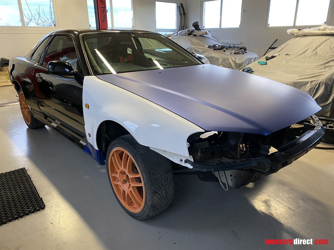 Racecarsdirect.com - Nissan Skyline R34 GTR Replica Track/race car build