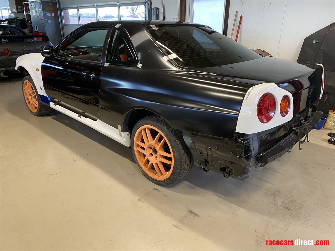 Racecarsdirect.com - Nissan Skyline R34 GTR Replica Track/race car build