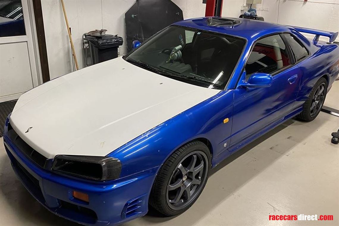 Racecarsdirect Com Nissan Skyline R34 Gtt Rolling Chassis Racecarsdirect Com Nissan Skyline R34 Gtt Rolling Chassis