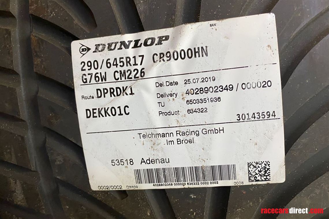 new-290645-r17-dunlop-wet-tires-g76w-radical