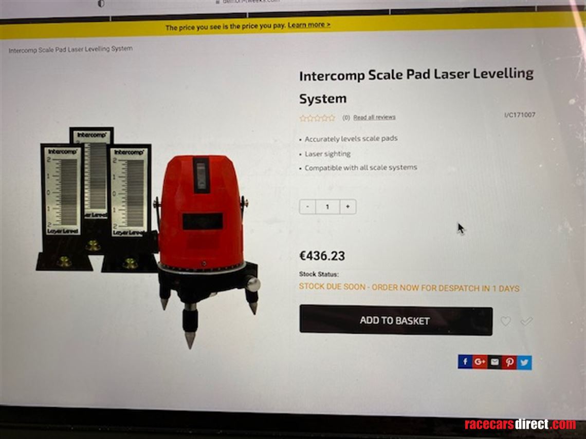 Racecarsdirect.com - Intercomp wireless scales for sale used once like new