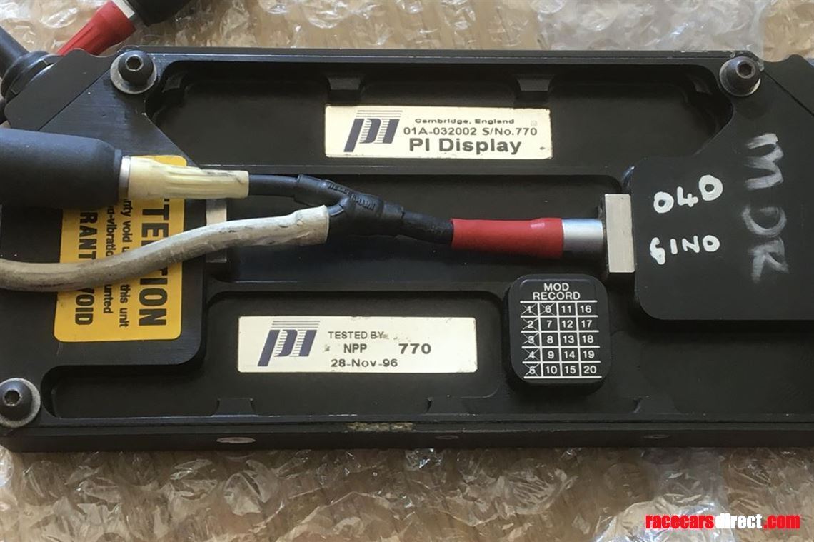 Racecarsdirect.com - Pi Dash and backing dash with switches