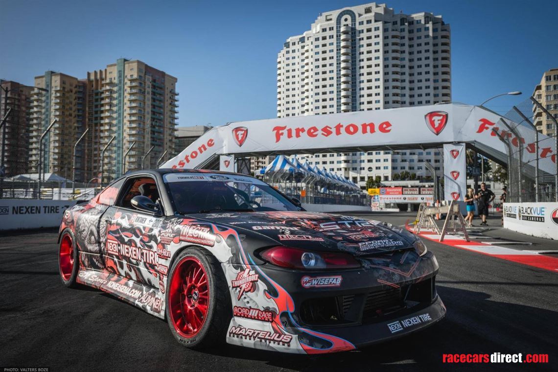 Racecarsdirect.com - Finjector Drift Team Nissan Silvia S15 - FD usa / DMEC