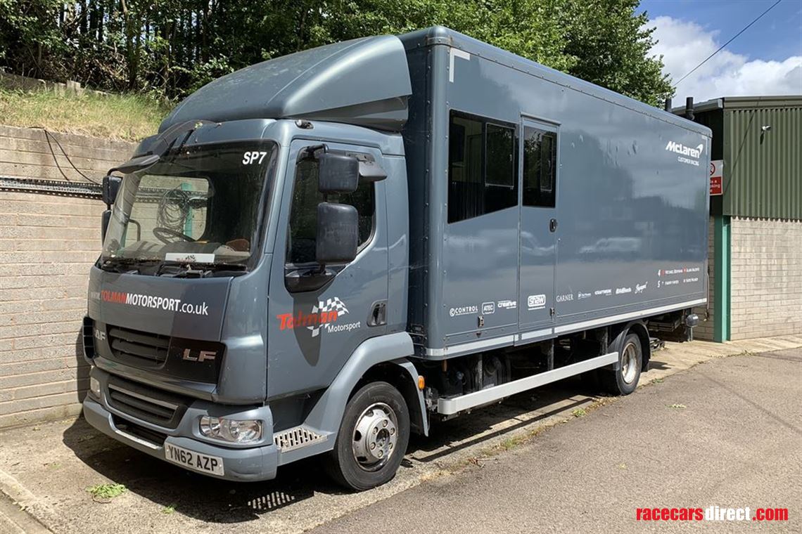 Racecarsdirect DAF 7 5 Ton Race Support Truck And Kitchen Tail Lift racecarsdirect-daf-7-5-ton-race-support-truck-and-kitchen-tail-lift