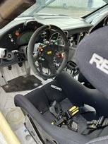 Steering wheel on stalk