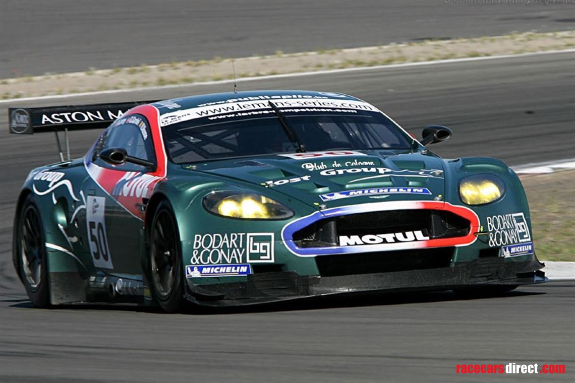 Bonhams : A 2005 American Le Mans Series Aston Martin Racing DBR9 Prodrive front bumper, ((5 Bonhams : A 2005 American Le Mans Series Aston Martin Racing DBR9 Prodrive front bumper, ((5