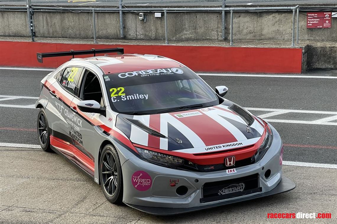 Racecarsdirect.com - 2022 TCR UK Championship Winning Honda FK7 TCR CAR