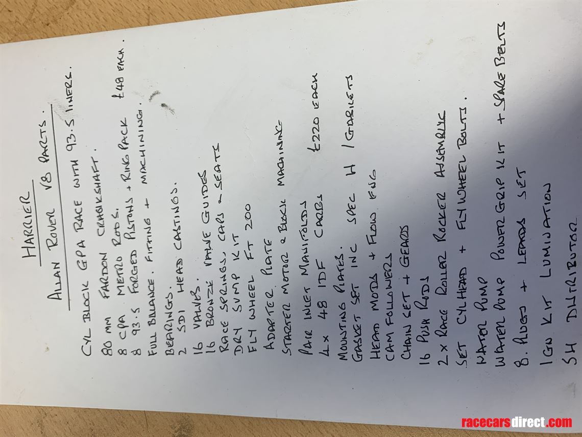 rover-v8-race-engine