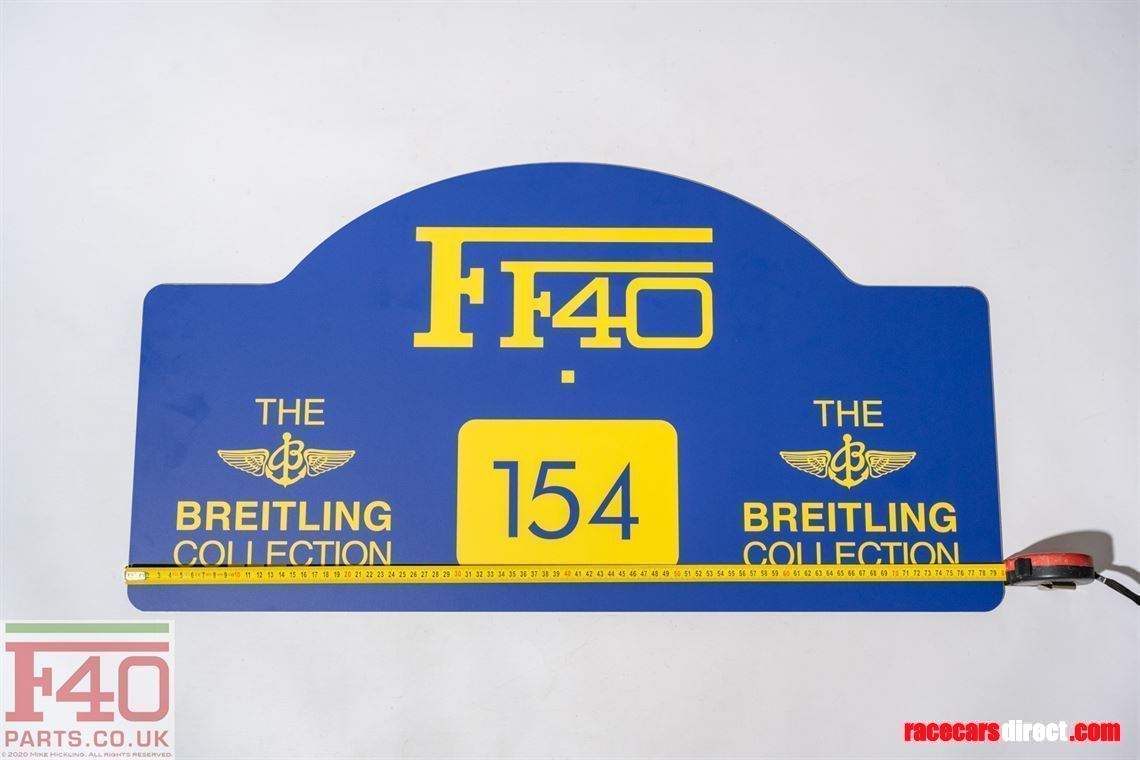 Racecarsdirect.com - Ferrari Francorchamps FF40 Sign