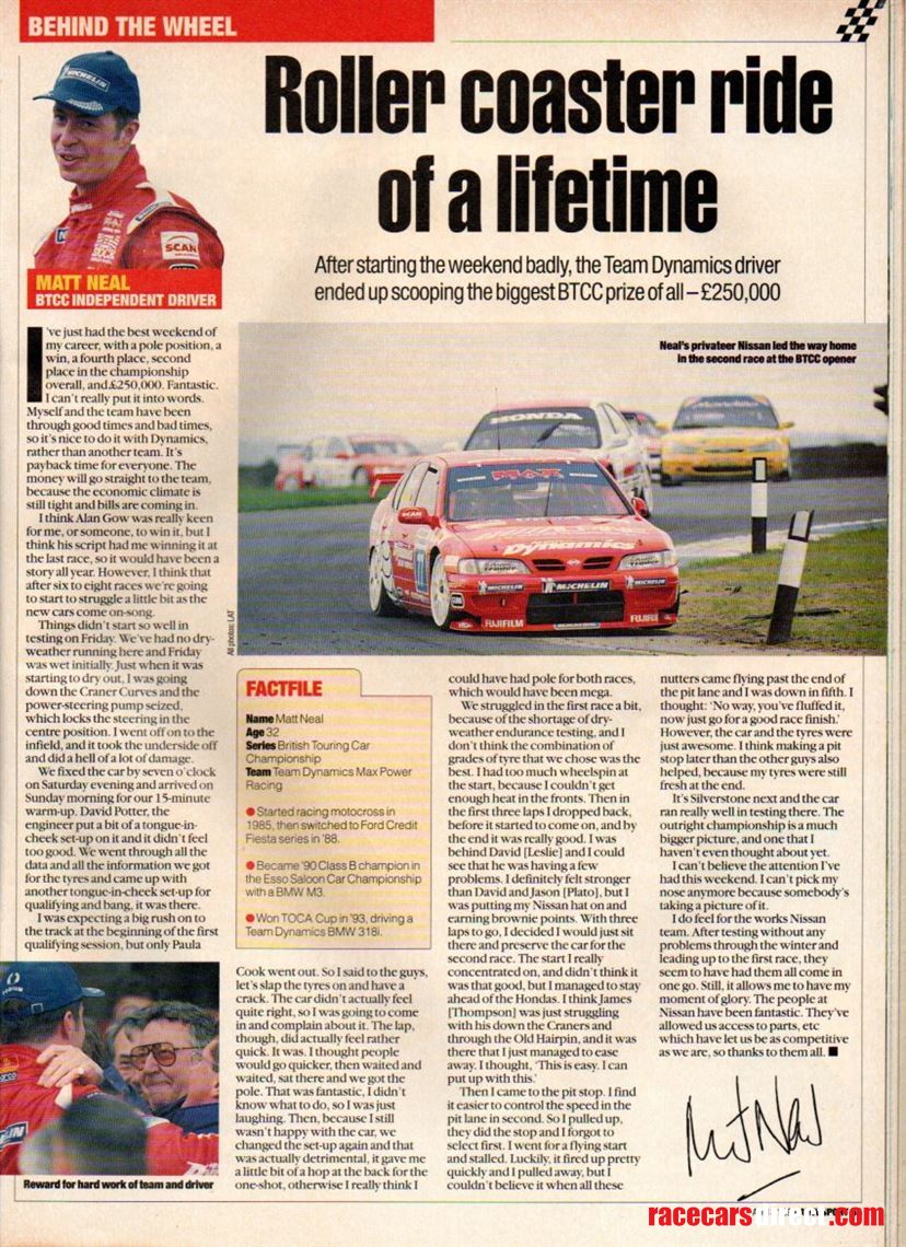 Autosport  April 1999