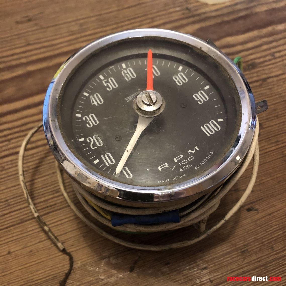 Racecarsdirect.com - SMITHS 0-10k Classic Electronic Rev Counter - Mini ...