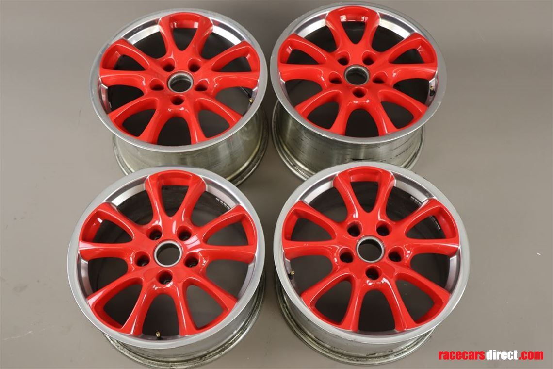 Racecarsdirect.com - Porsche 996 GT3 RS Speedline Wheels Red