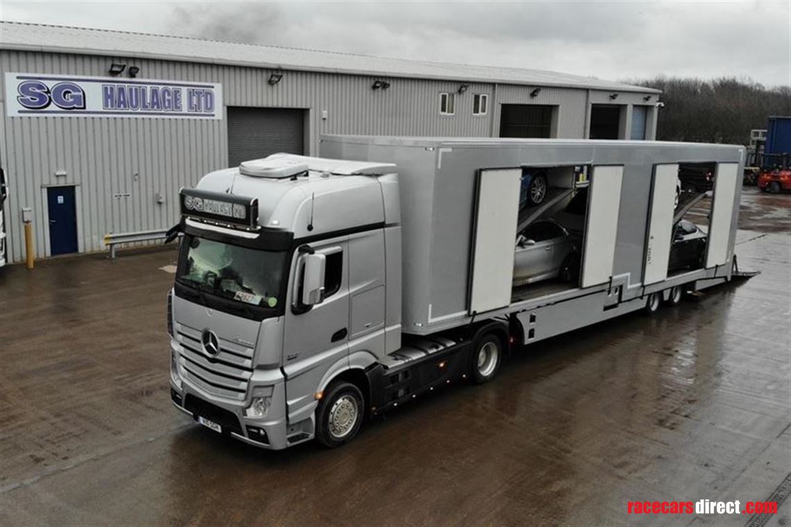 Racecarsdirect.com - Enclosed Car Transporter Trailer