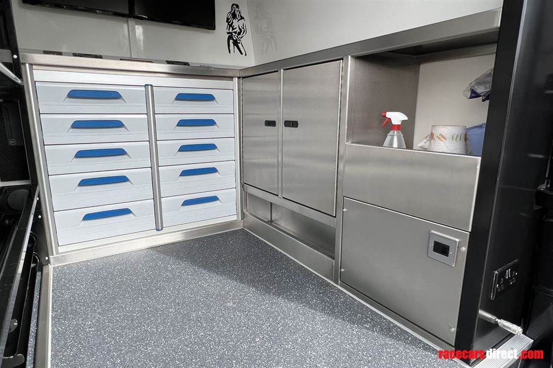 Racecarsdirect.com - Karting Race van Transporter Workshop NO VAT