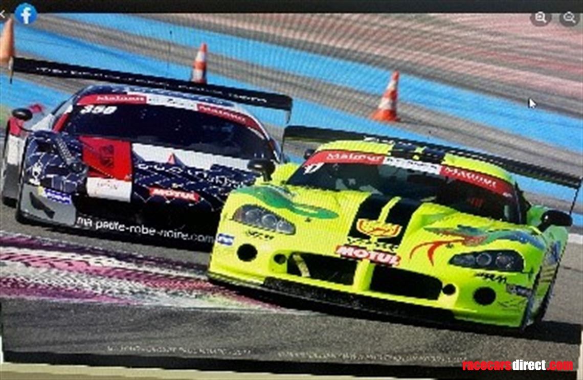 Racecarsdirect.com - DODGE VIPER CC GT3 EVO R HOMOLOGATION GT3 FIA