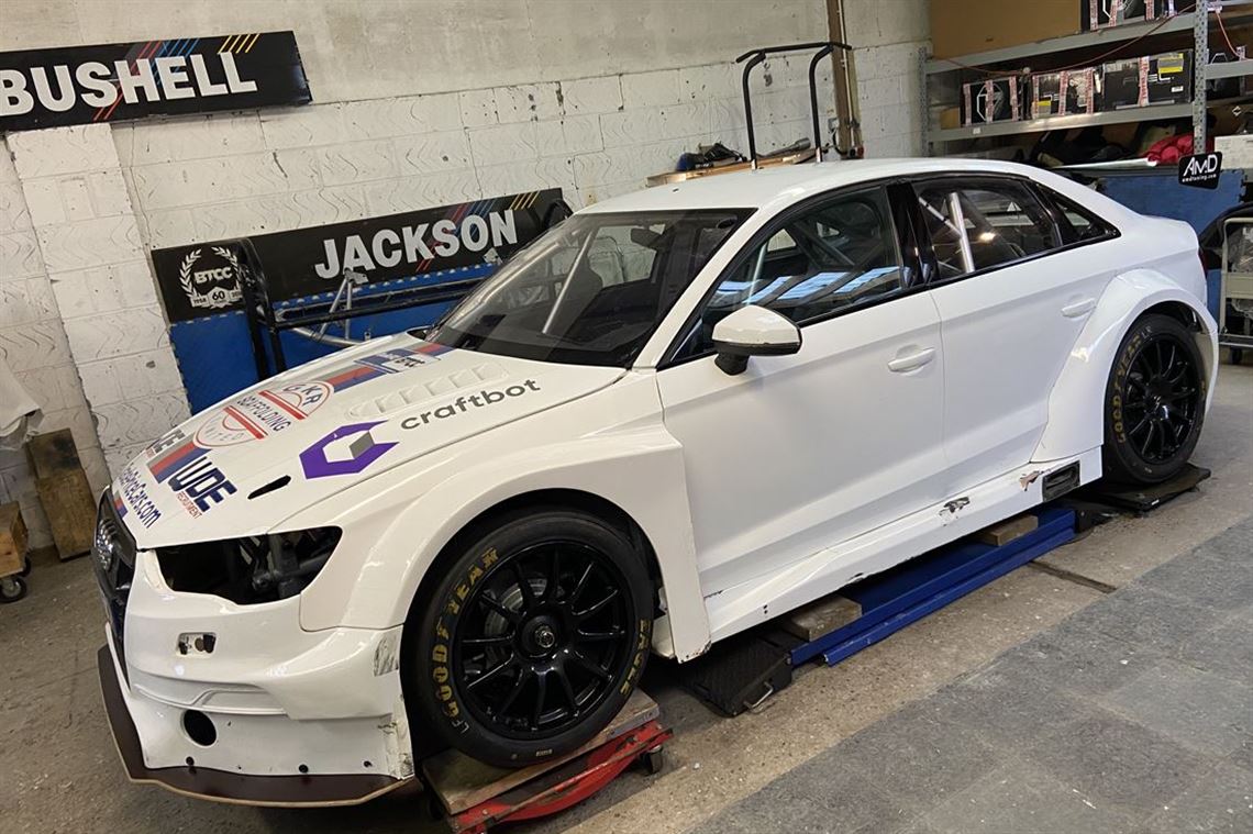 Racecarsdirect.com - BTCC AUDI S3 NGTC AMD ROLLING SHELL PROJECT