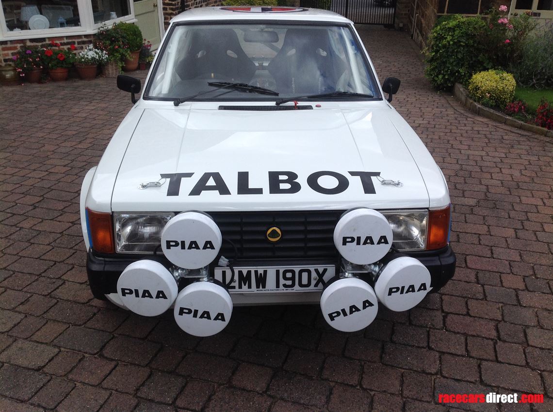 Racecarsdirect.com - Talbot Lotus Sunbeam Gp 2 rally car